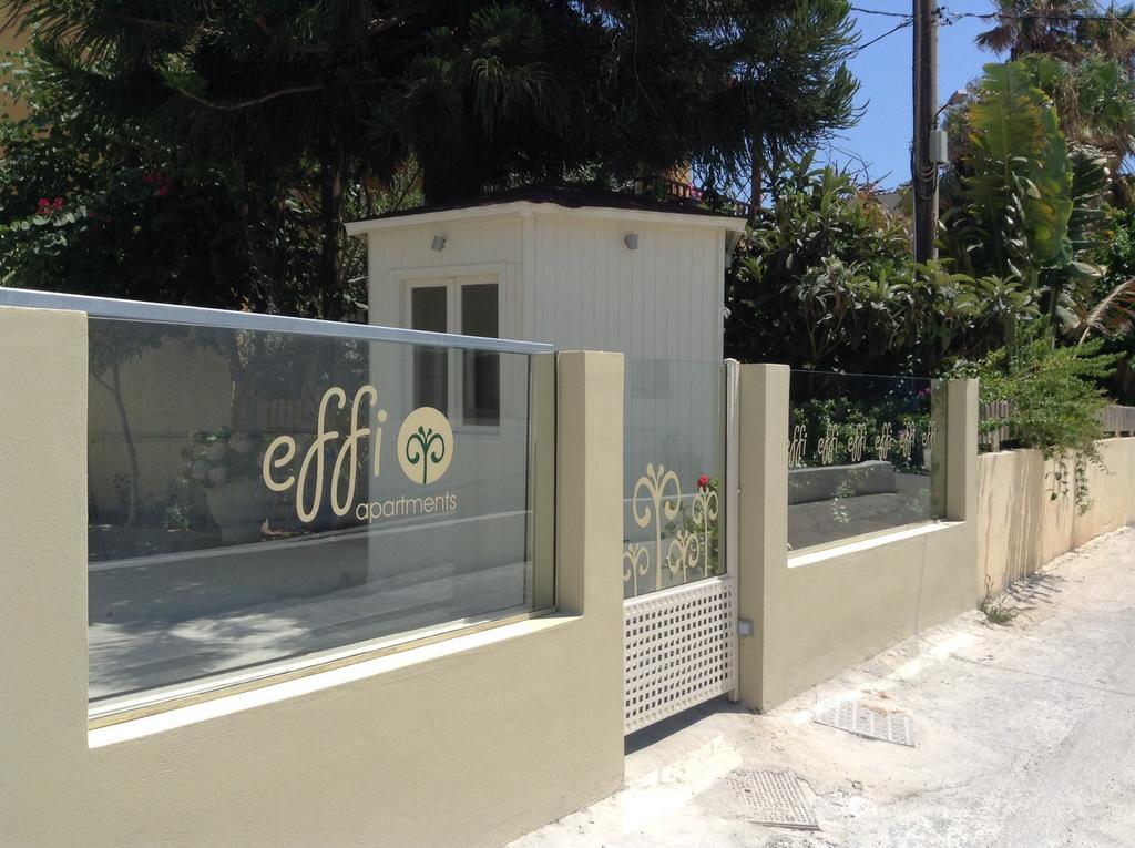 Effi Apartments Platanias  Exterior photo